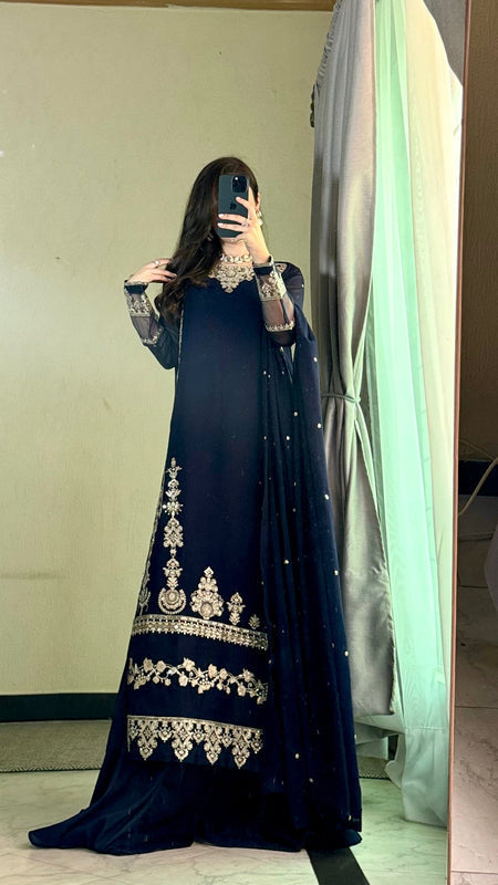 Aveline Blue 3PC